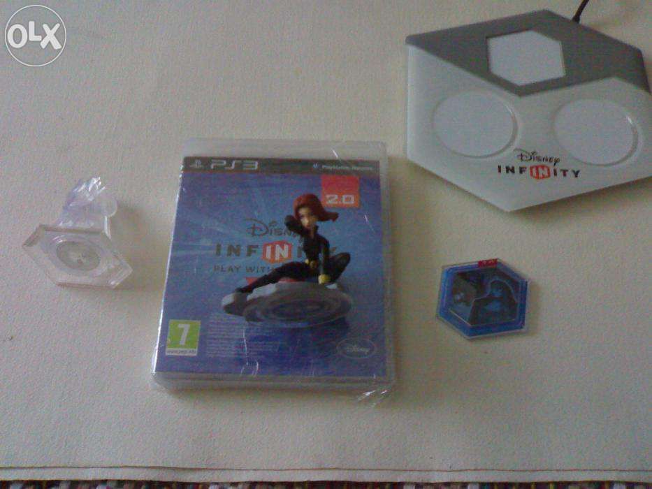 Ps3 disney infinity 2.0 Marvel com 11 figuras, Hulk e venom incluidos