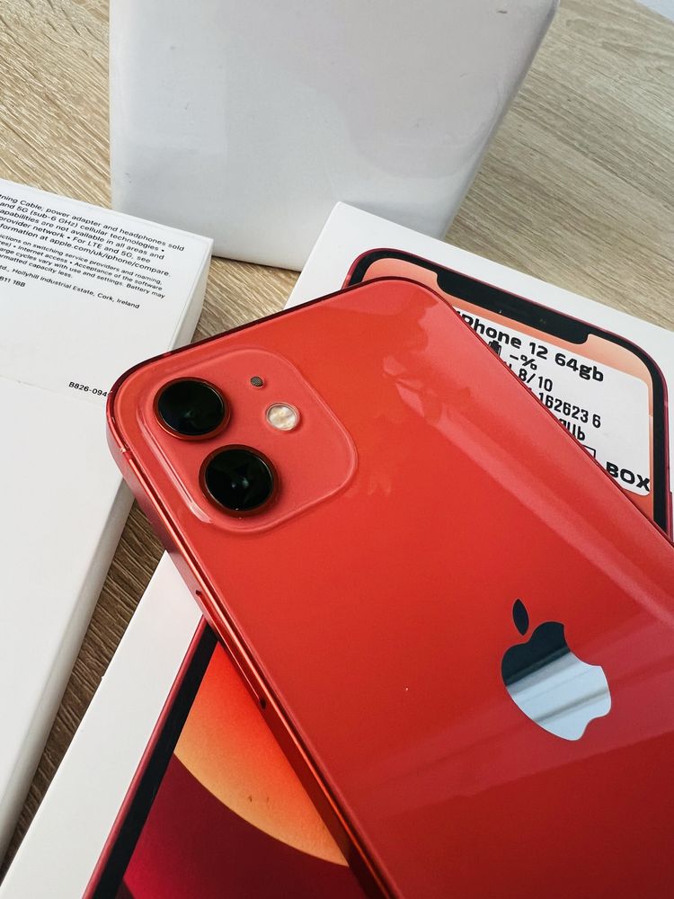 iPhone 12 64gb RED Neverlock