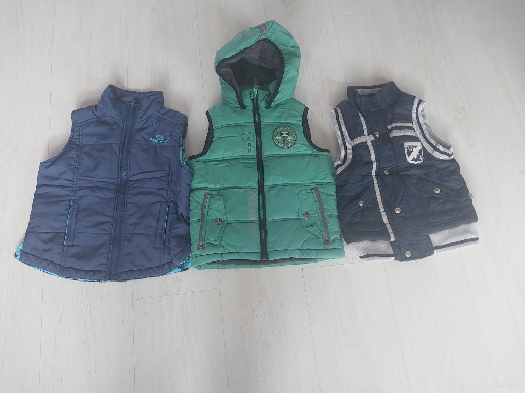 Zestaw 6 kurtek plus 3 kamizelki