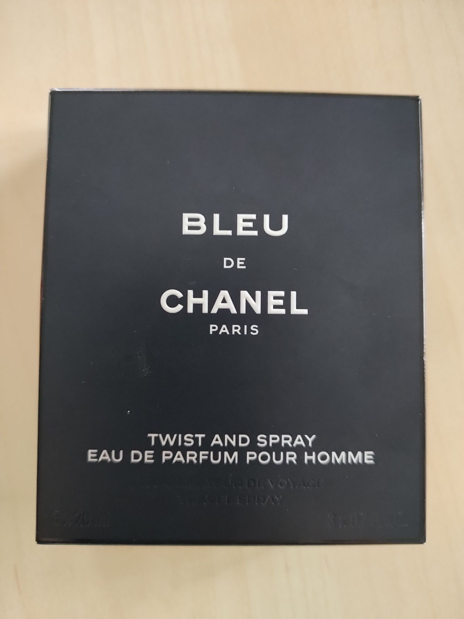 Bleu de Chanel męski perfum 2x20 wkład + dozownik