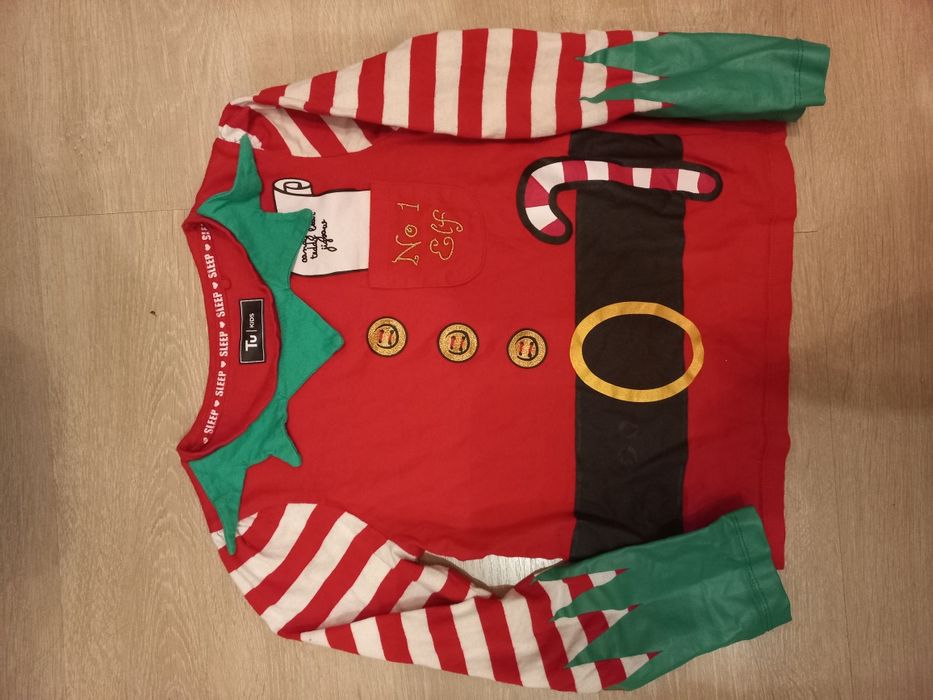 Новорічна кофта на фотосесію помічник ельф