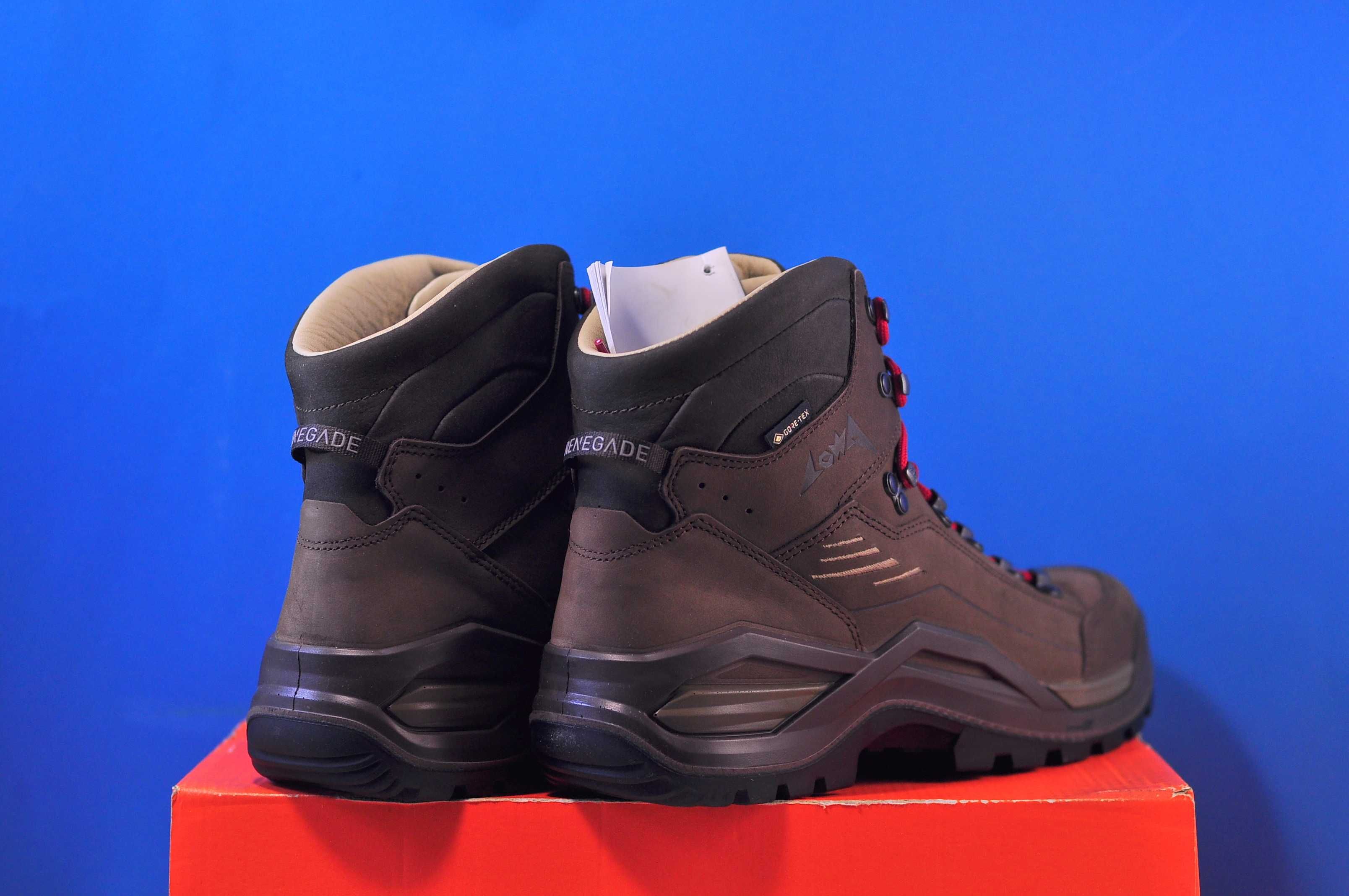 Кросівки Nike P-6000 White/Brown , Lowa Renegade 100 GTX Mid