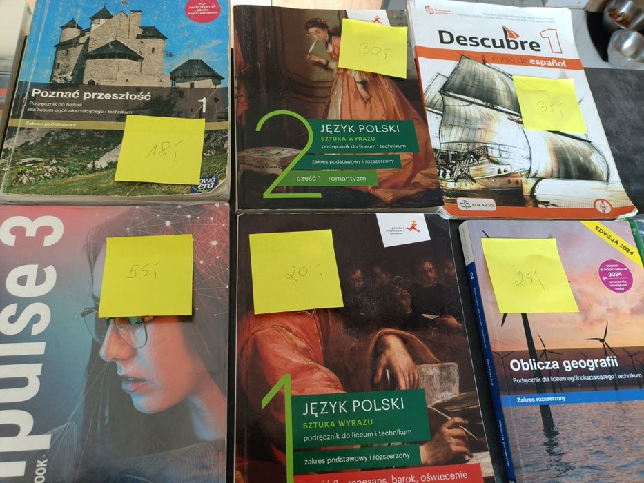 Sprzedam podręczniki