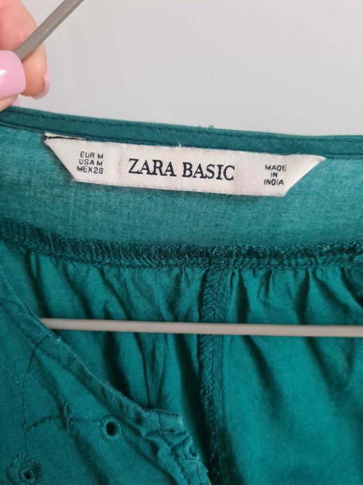 Blusa Zara Verde Nova