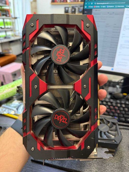 Відеокарта PowerColor AMD Radeon RX 580 8GB Red Devil