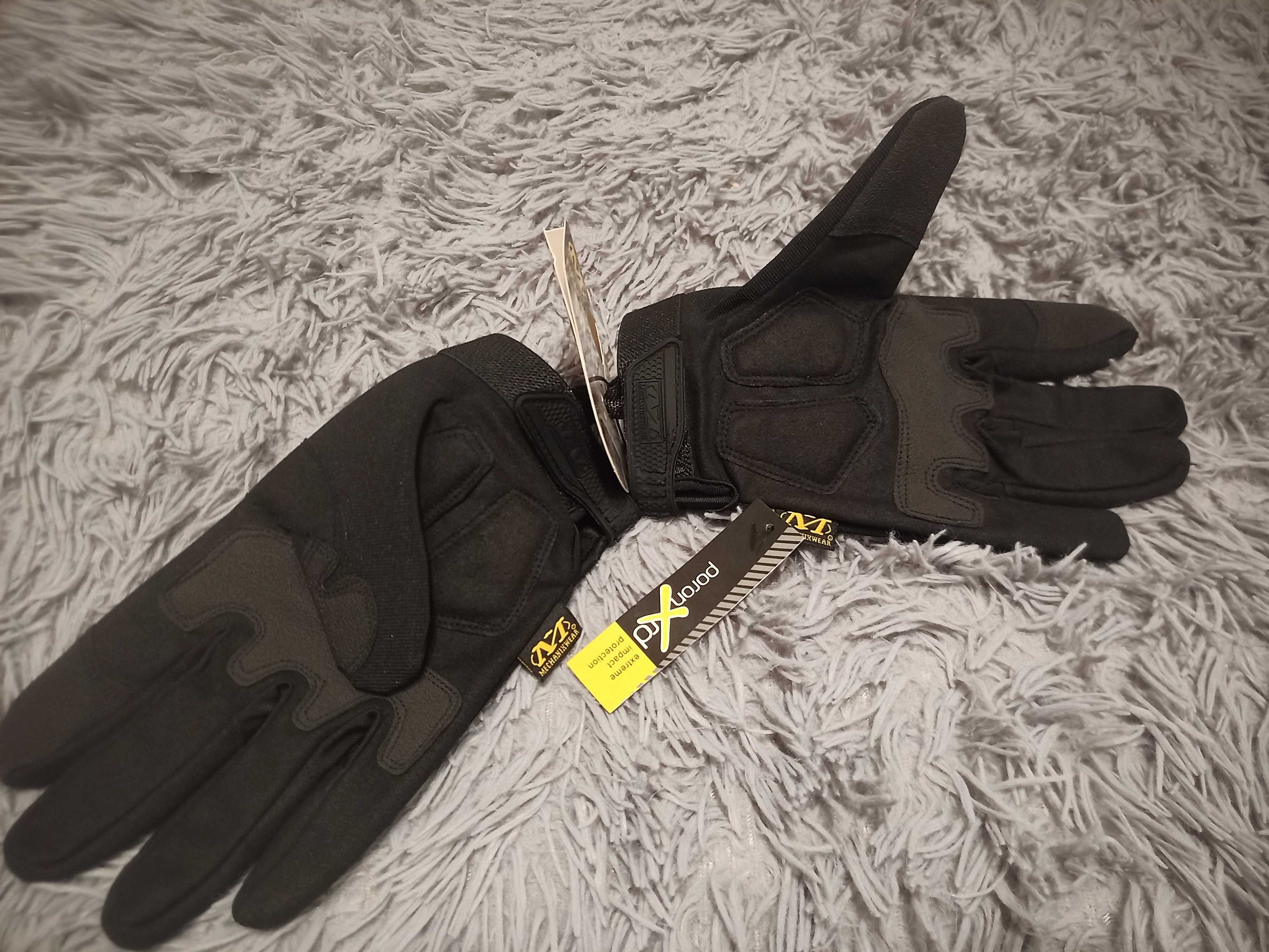Rękawiczki Mechanix M-Pact Czarne r.M