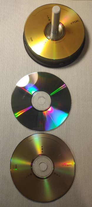 Компакт диски CD-R TDK чисті