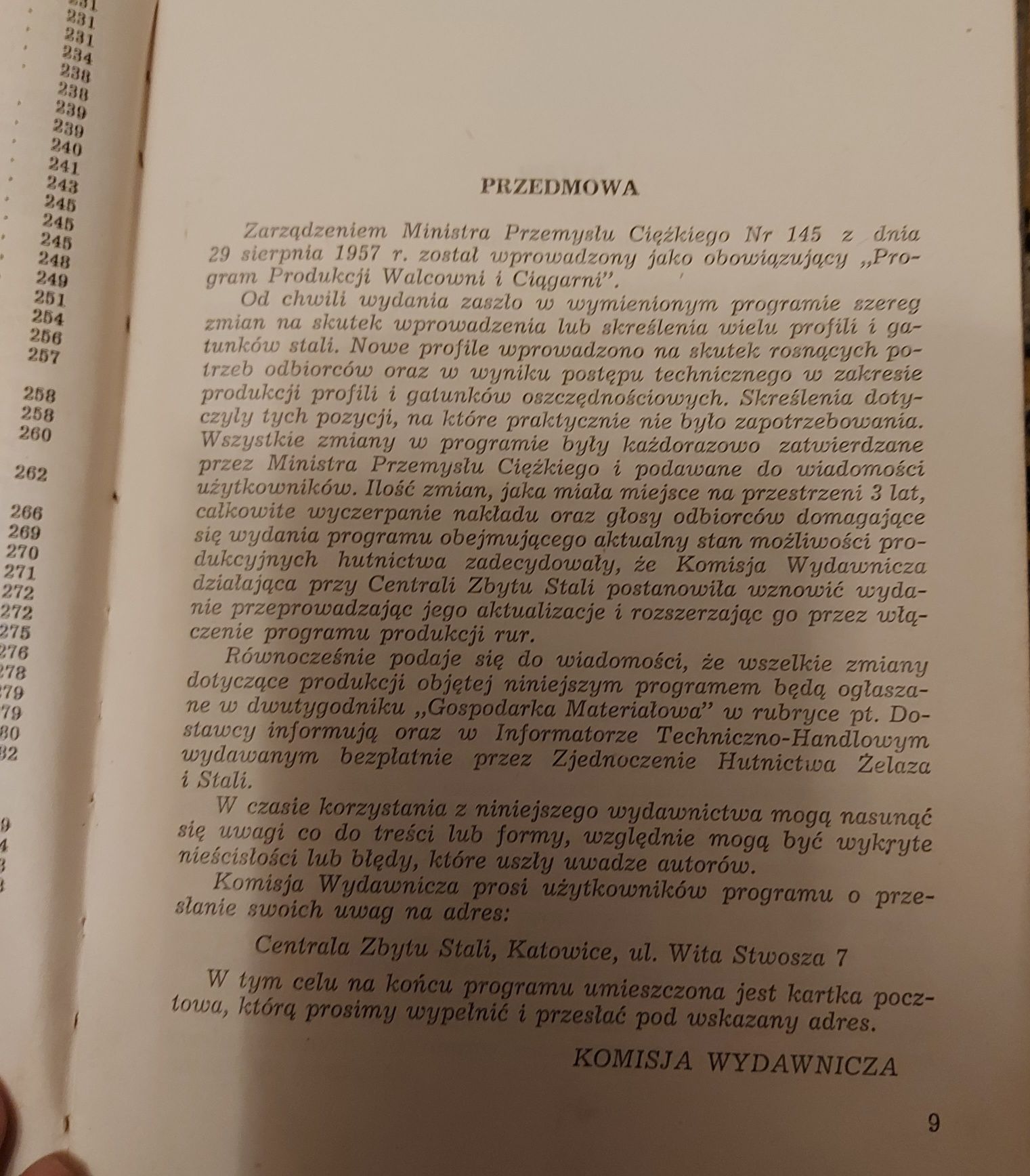 Program produkcji polskich hut żelaza i Stali historia PRL