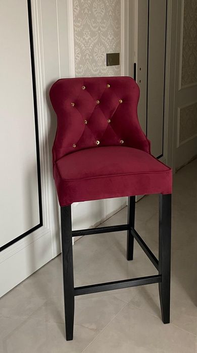 Krzeslo, hoker, glamour, 2 szt