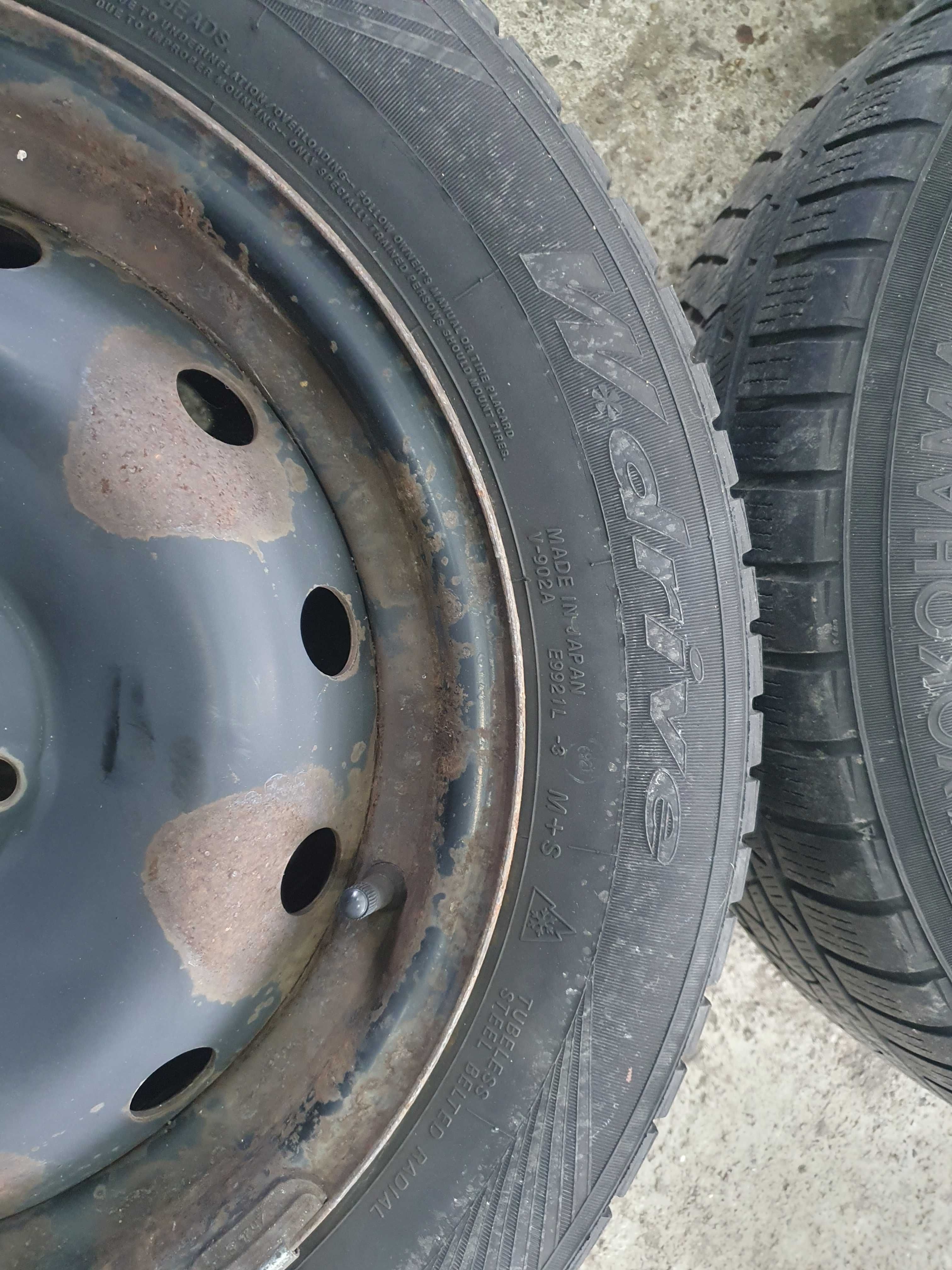 Felgi opony koła Dacia Sandero 15 cali 185/65/15 komplet 4x100