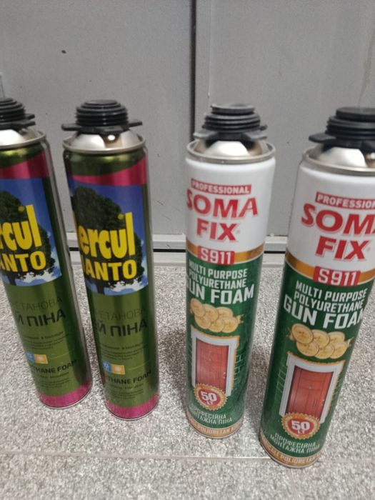 Піна монтажна Soma Fix Піна клей проф. HERCUL MANTO 800 мл/900 гр