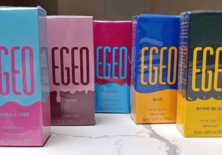 Prefumes EGEO novos.