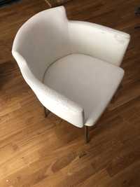 Fotel-krzeslo biale