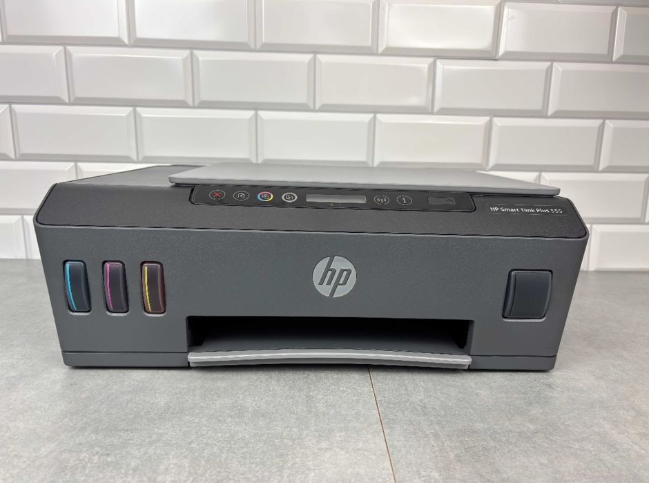 HP Smart Tank 555 Drukarka z tanimi tuszami tania w eksploatacji wifi