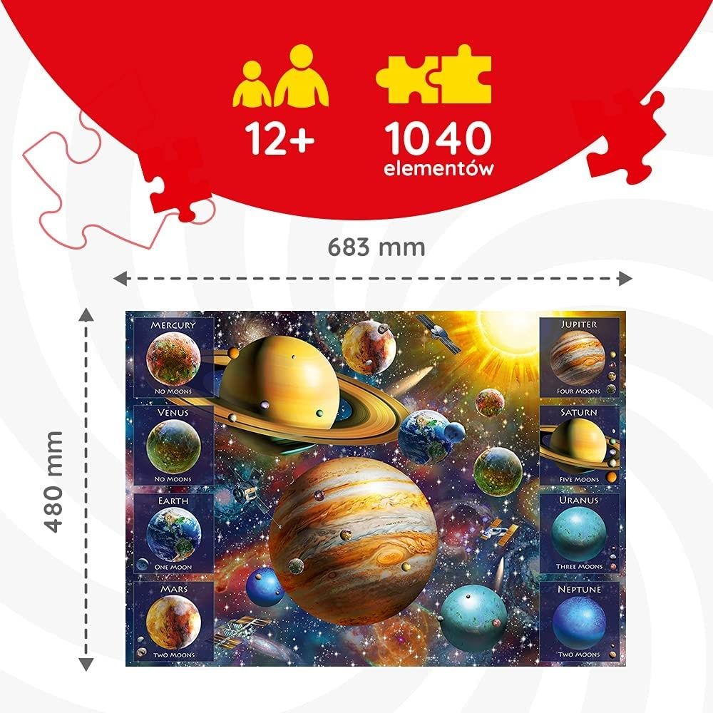 Пазл Trefl Spiral Сонячна система 1040 елементів 40013 планети