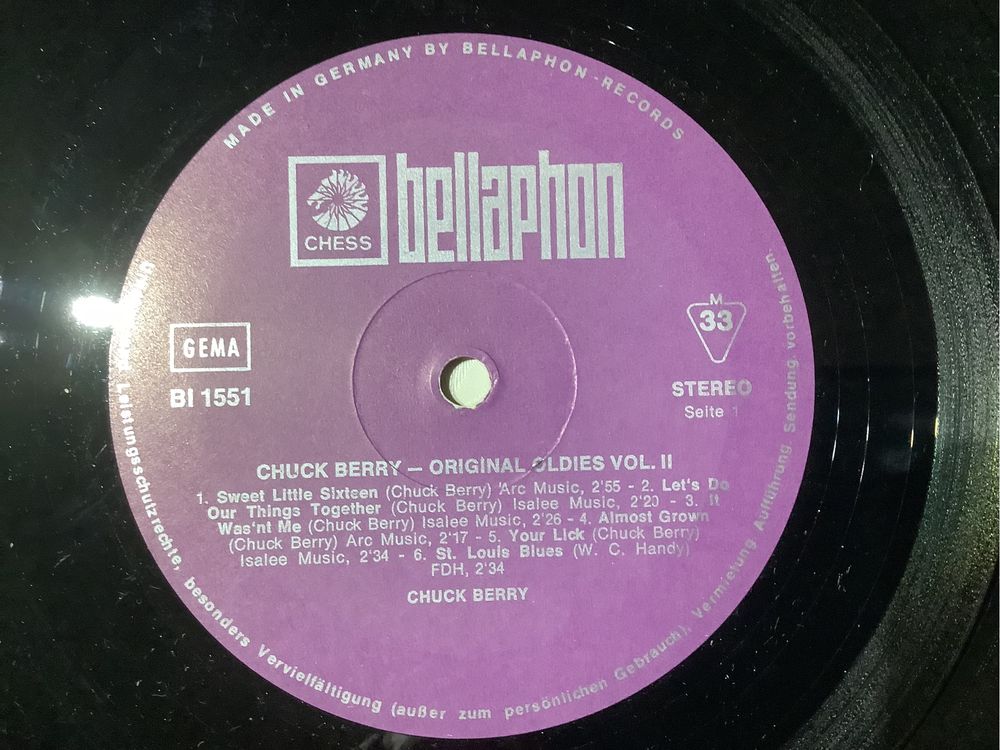 Chuck Berry vinil