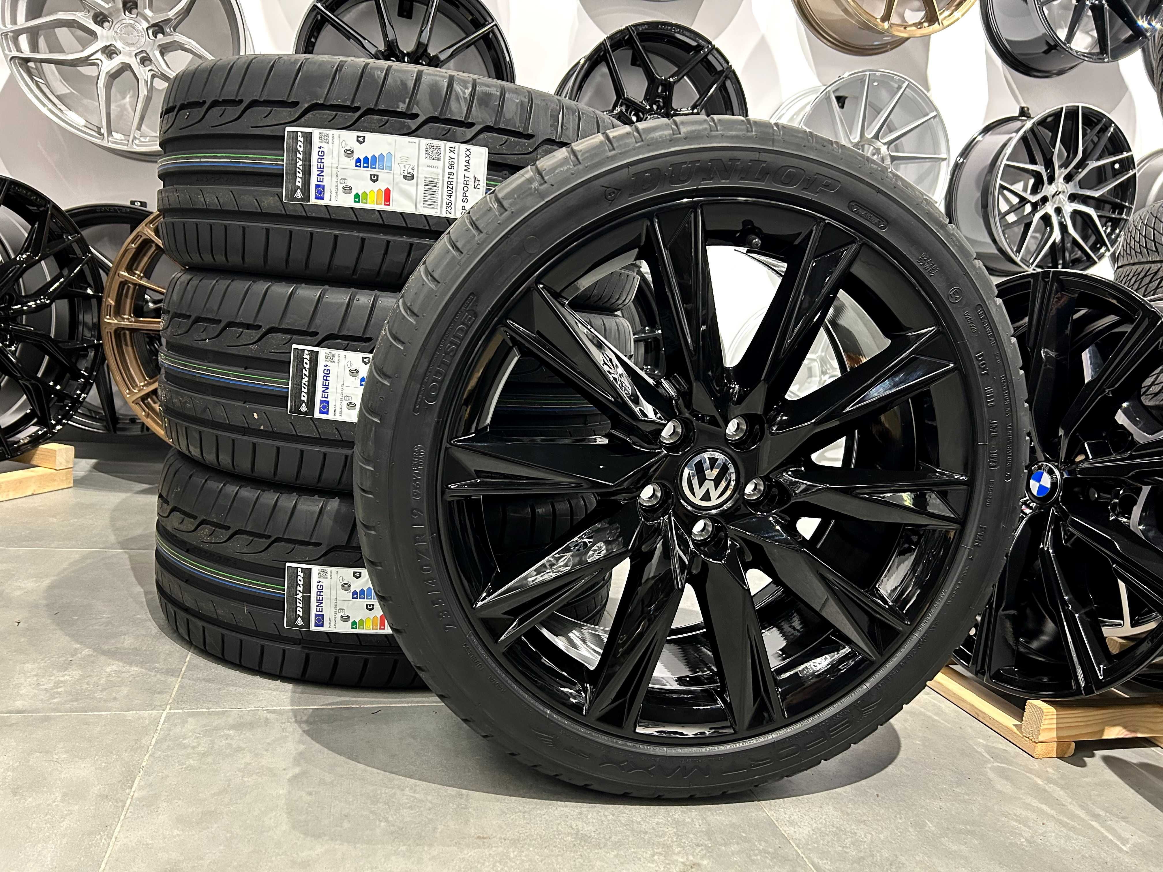 Oryginalne koła letnie 19 5x112 ET45 VW Passat B8 Dunlop 235/40R19