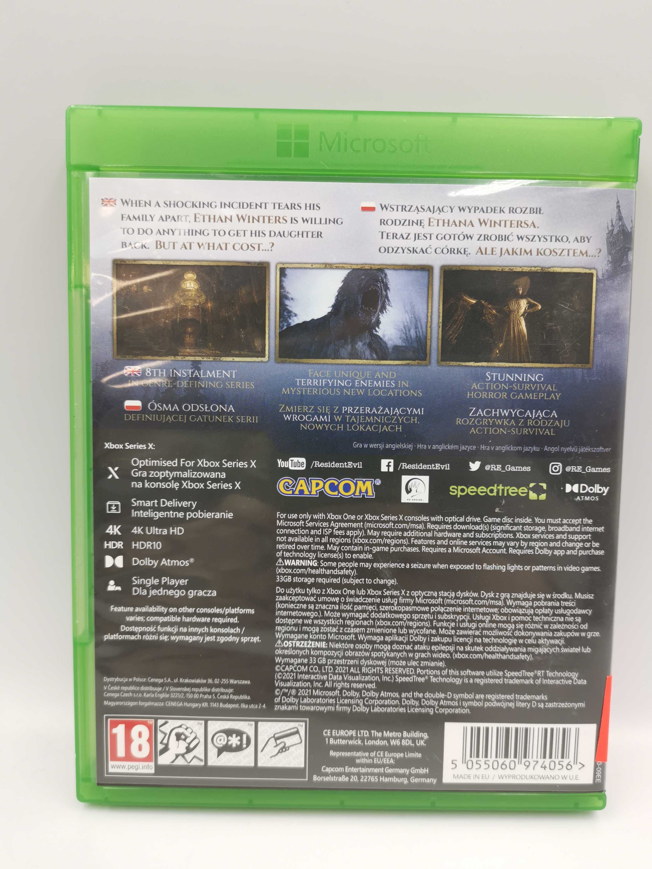 Na Lewara Gra Xbox One/Series X Resident Evil Village