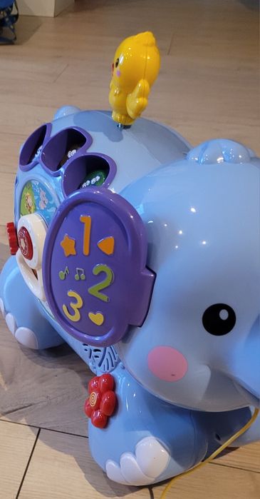 Vtech, Super Słoń, interaktywna zabawka do ciągnięcia