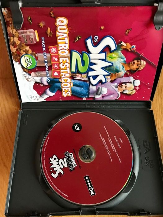Os Sims 2 original + 5 expansões