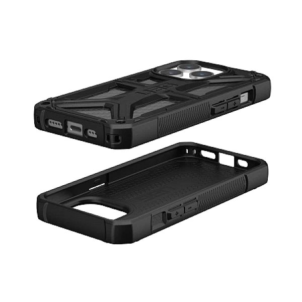 Etui UAG Monarch do iPhone 15 Pro - czarny karbon