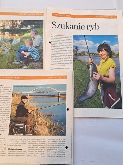 Poradnik wędkarski na : rzeki,jeziora,stawy.