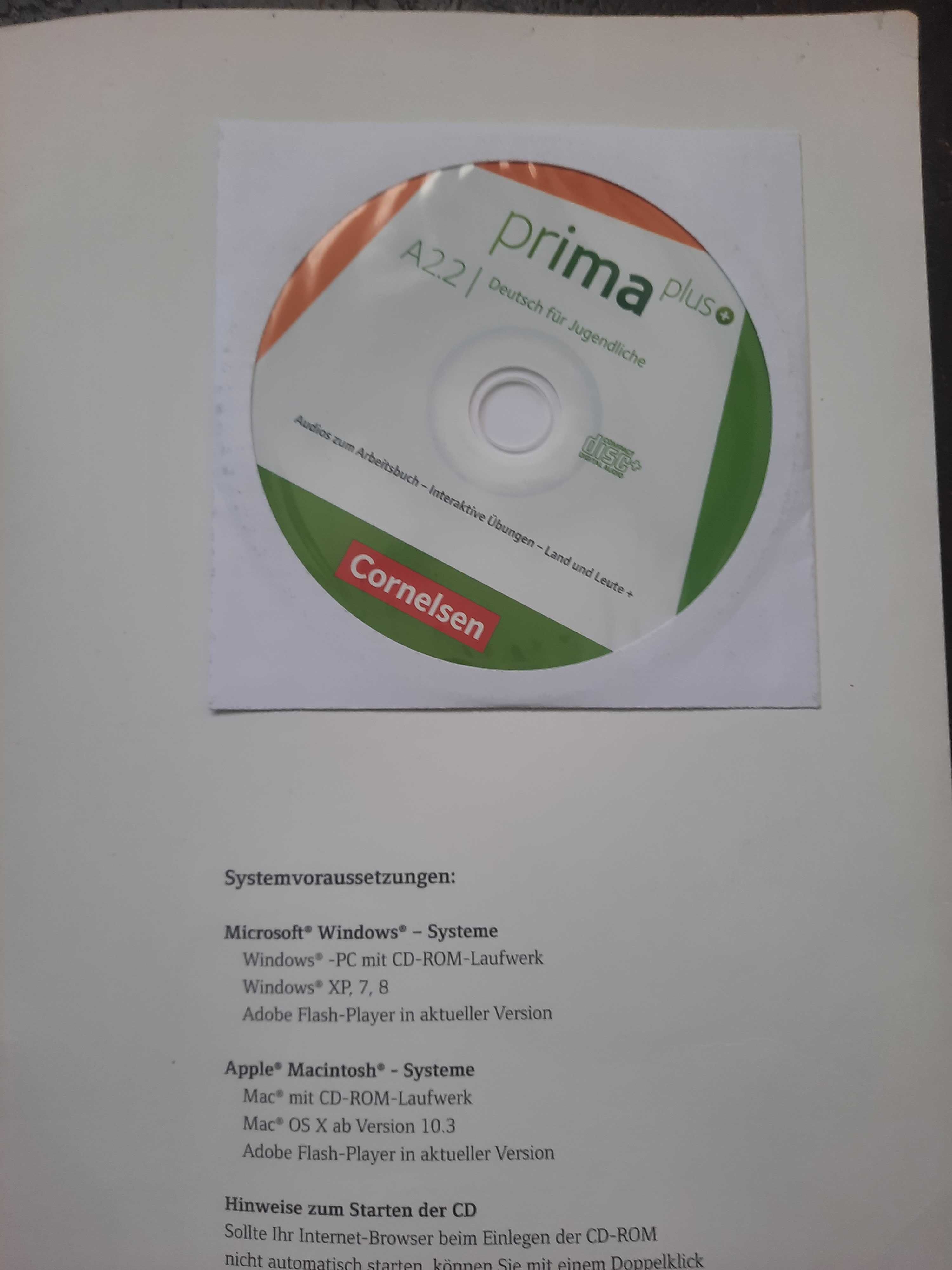 Prima plus A2.2. Deutsch fur Jugendliche / Німецька мова в гарному ст