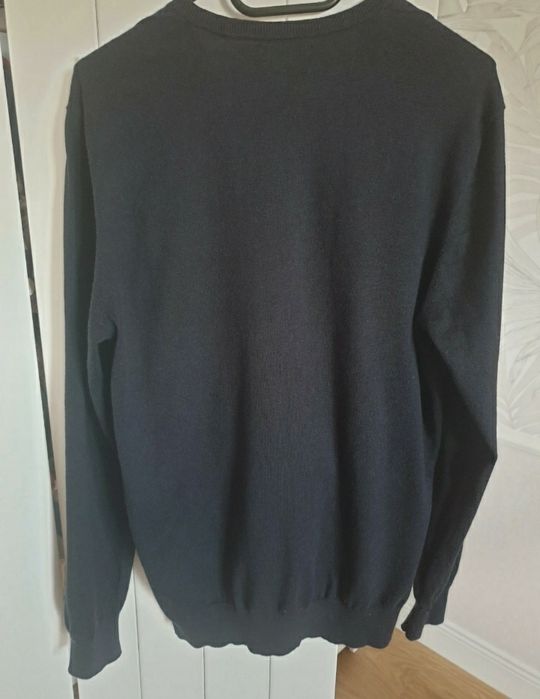 Massimo Dutti Bawełna Jedwab Kaszmir sweter męski L