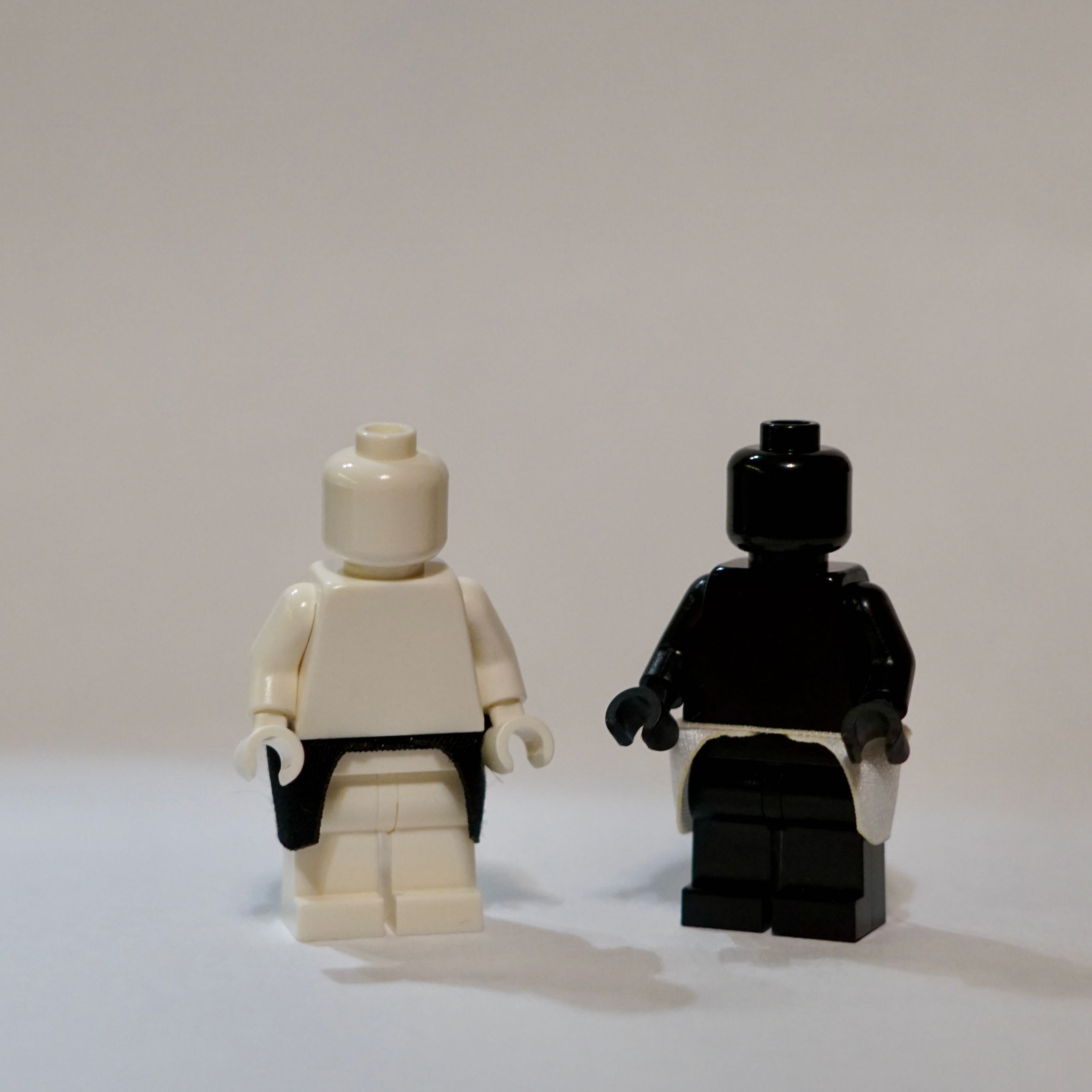 Kama czarna dla minifigurki kompatybilna z lego star wars