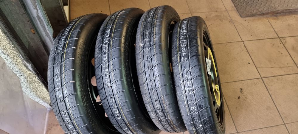 Koło dojazdowe zapasowe dojazdówka vw 5x112x16