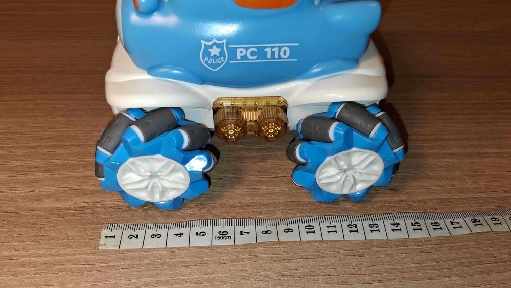 Samochód Akrobata Zdalnie Sterowany Gestem i Pilotem Policja