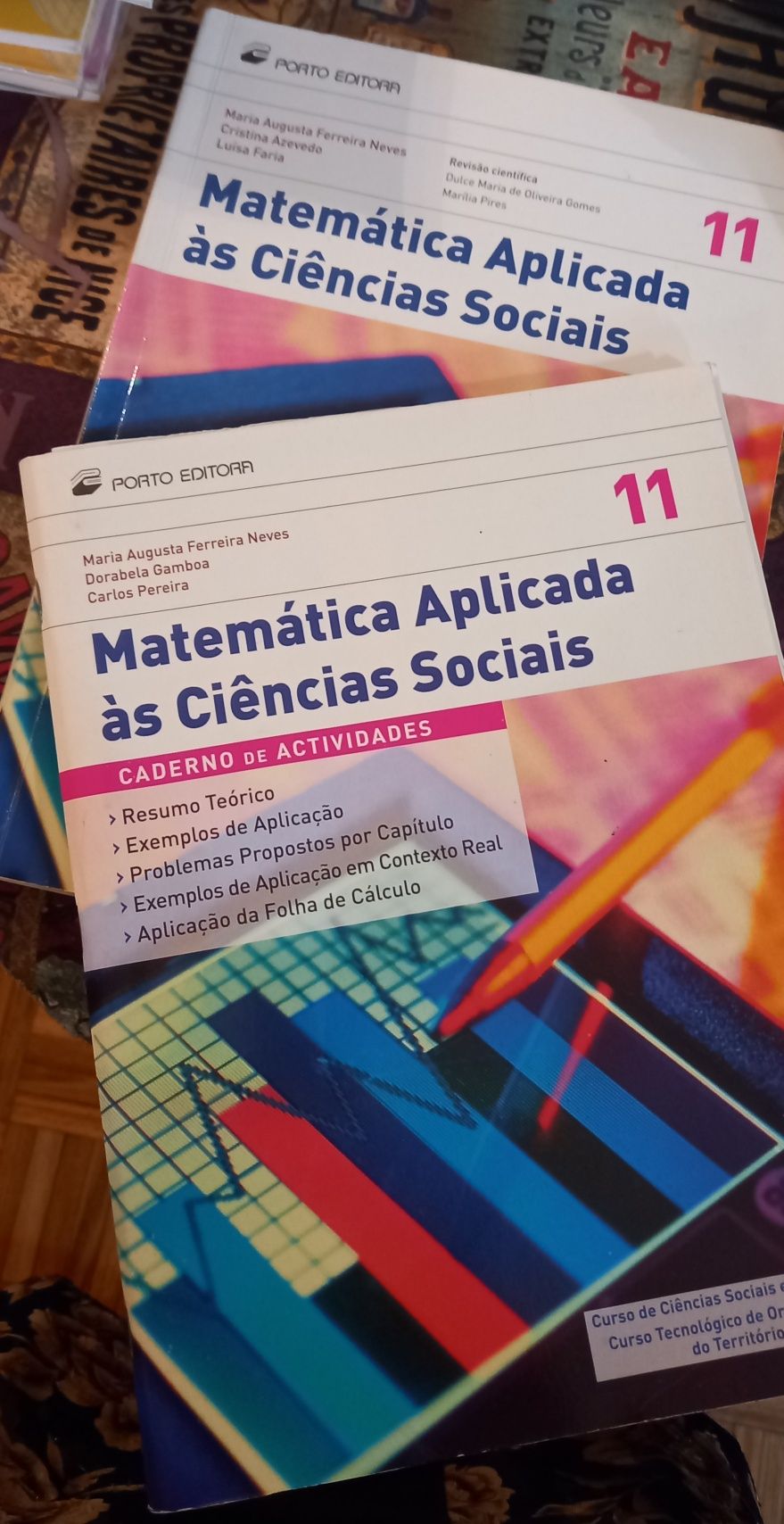 Matemática Aplicada às Ciências Sociais, 11 ano