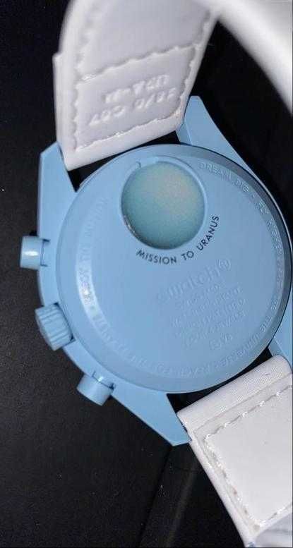 Omega x Swatch Uranus SO33L100 – Biocéramique Limitowany Model
