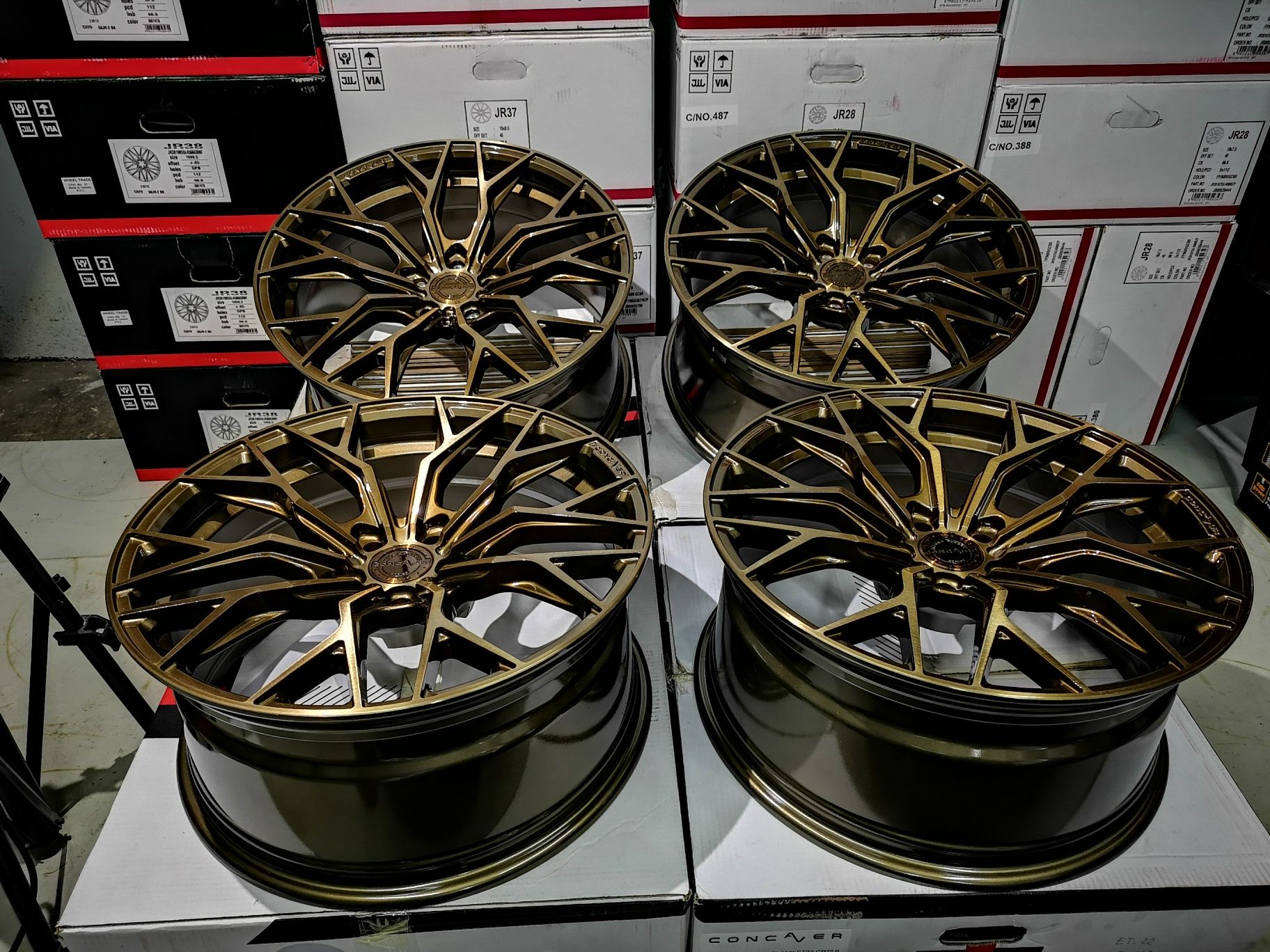 Felgi Concaver CVR1 19" 8,5" 19x8,5J 5x114,3 Subaru Impreza WRX STI