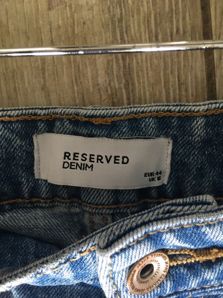 Spodenki jeansowe Reserved mom 44 ideał