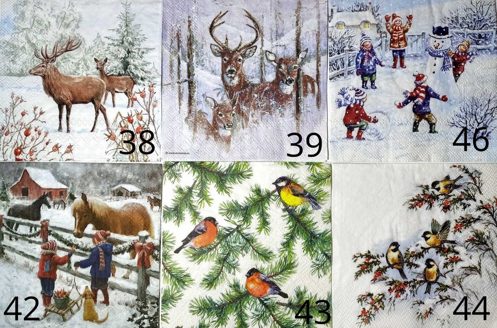 Serwetki do Decoupage Kwiaty