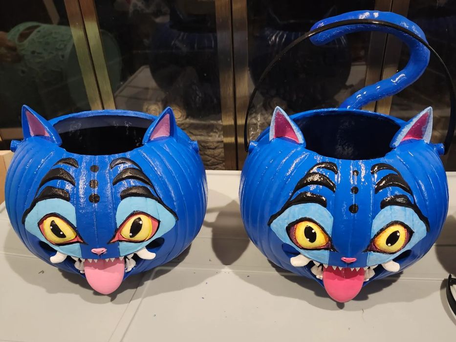 Balde Cesta Derpy Tiger Trick or Treat