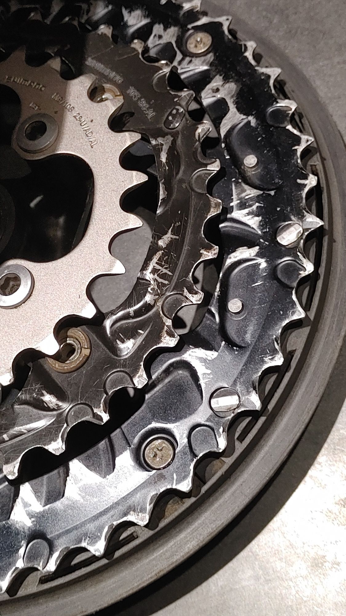 Korba Hollowtech II Shimano FC-T551 blaty 48t-36t-26t 170mm