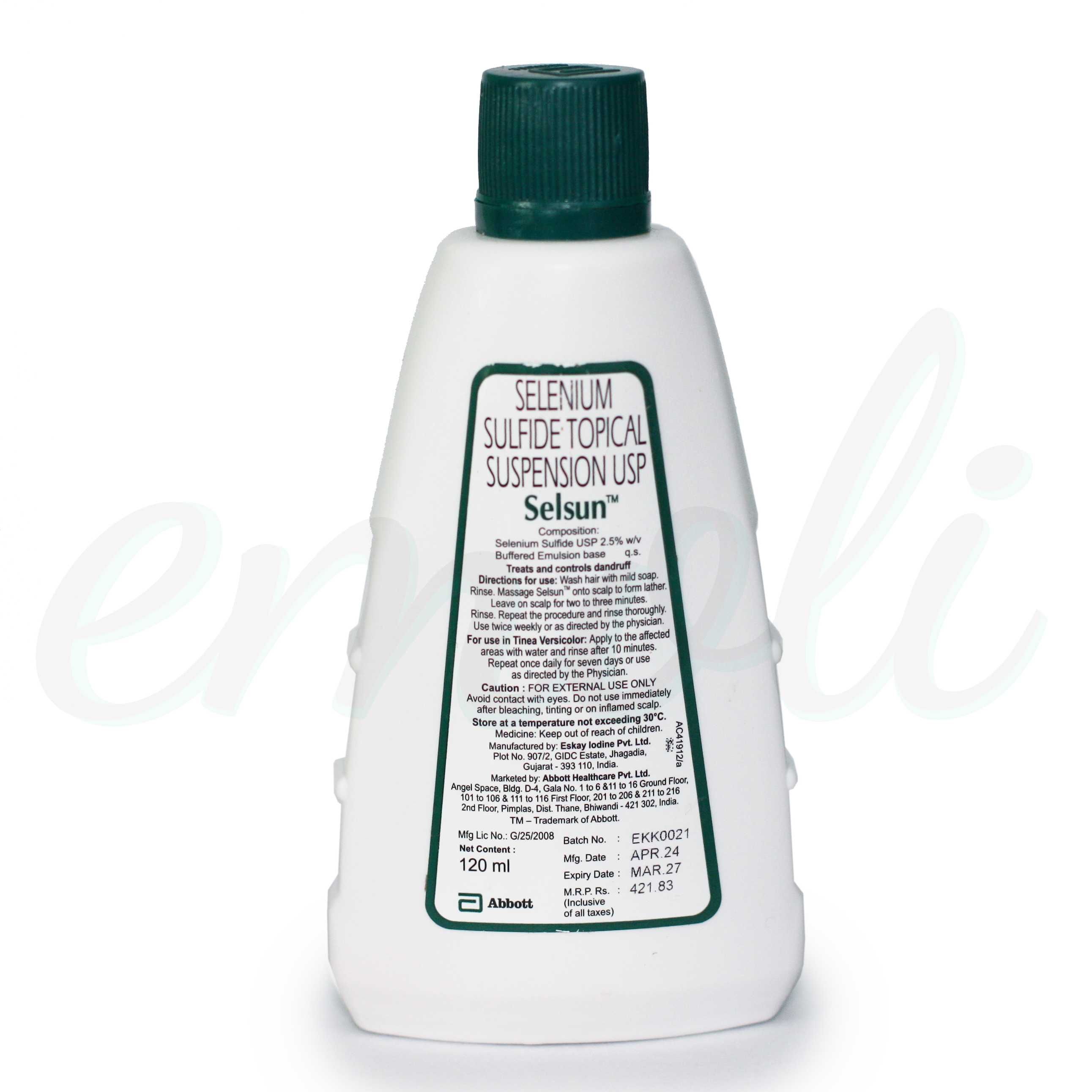 Selsun Selenium 2,5% Szampon Przeciwłupieżowy Łuszczyca 120ml