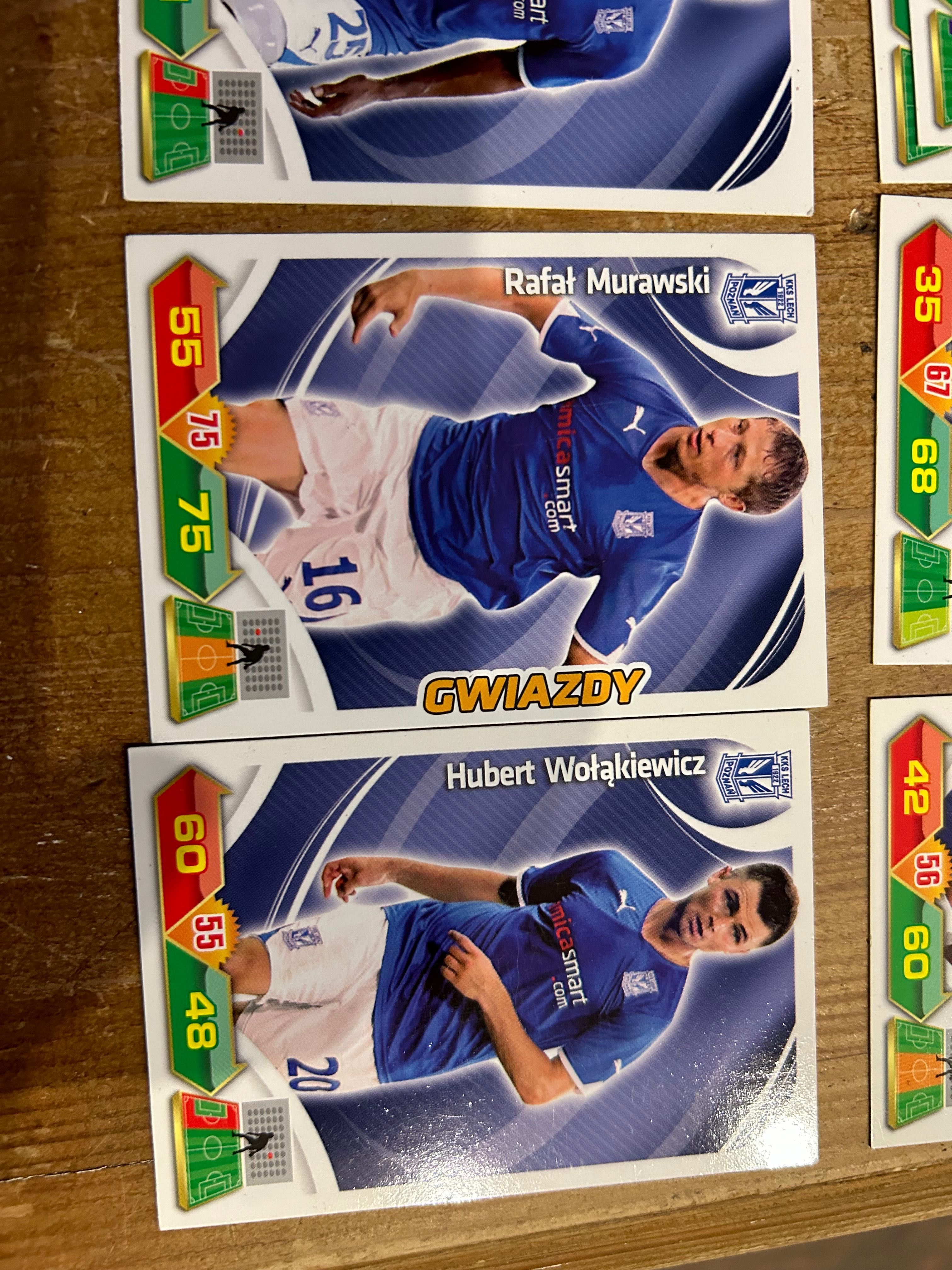 Panini Lech Poznań 12/13 ekstraklasa 8 kart