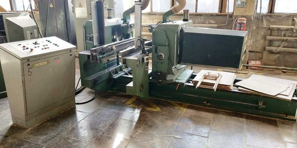 Двосторонній шипорізний верстат Helma DPR 1200