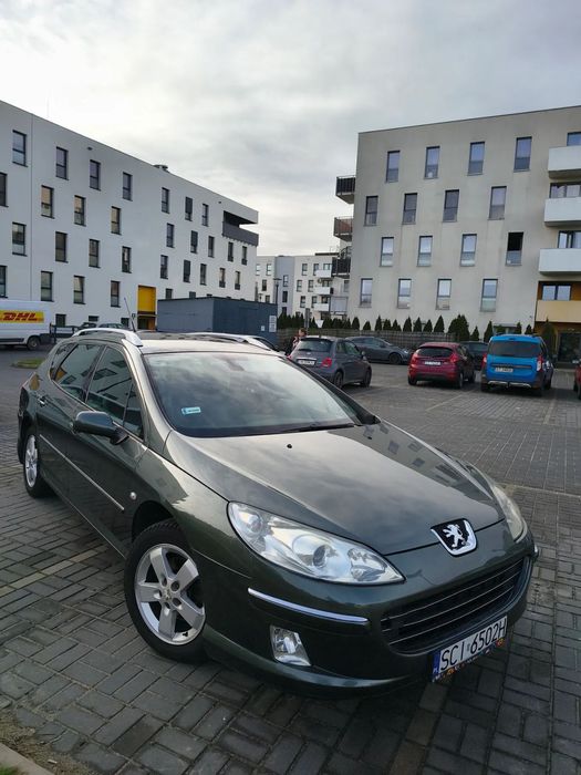 Peugeot 407 Auto zadbane, wnętrze czyste i w bardzo dobrym stanie