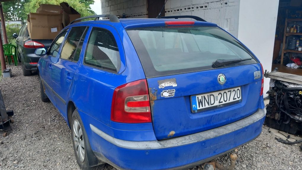 Skoda octavia 1,9 tdi uszkodzona