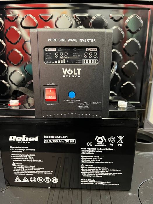 УПС НОВІ Volt Polska Sinus PRO 1000E 12V 220V