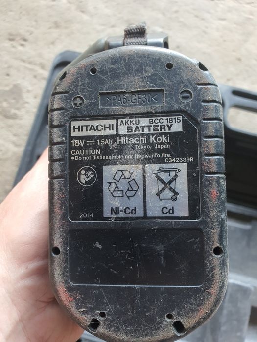 Wkrętarka akumulatorowa Hitachi 2 szt.