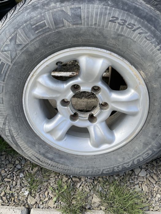 Alufelgi Nissan Terrano II 15” 6x139.7