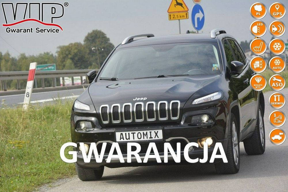 Jeep Cherokee 2.0 MJet skóra biksenon nawi kamera wentylowane podgrzewane fotele
