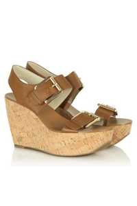 Michael michael kors warren leather wedge sandal оригінал