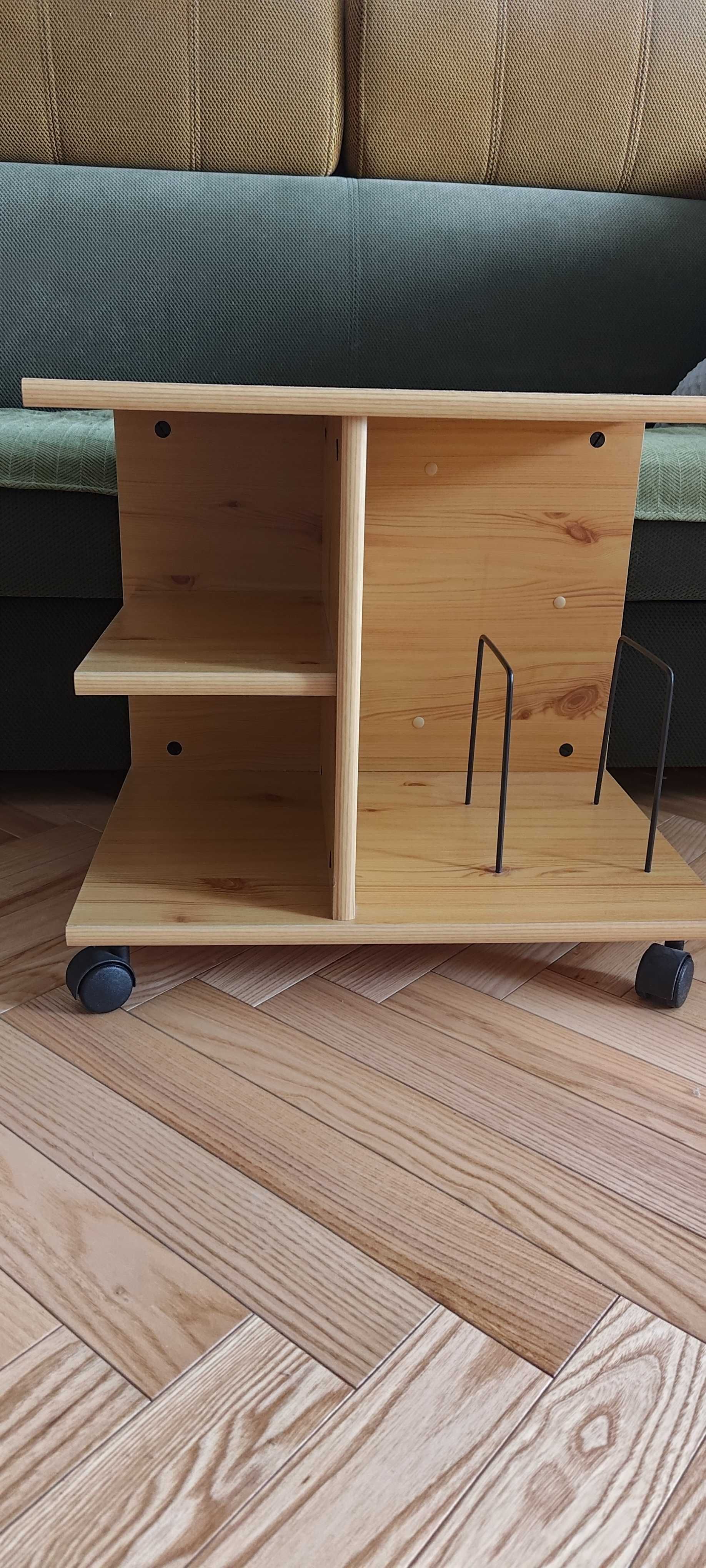 Stolik na gramofon i winyle / gazetnik