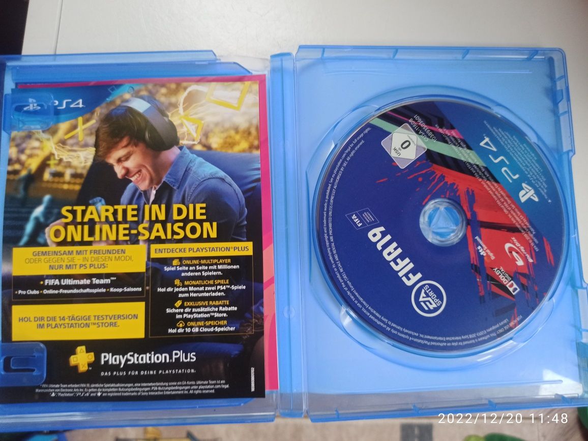 Gra PS4 FIFA 19 wersja niemiecko-angielska
